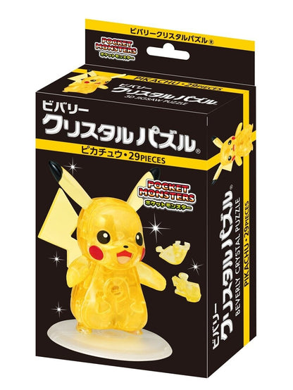 Pokemon XY Crystal 3D Jigsaw Puzzle Beverly - Pikachu (29 pieces) front packet