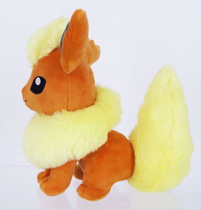 Sanei Pokemon All Star Collection Flareon S Plushies Toy PP112 side