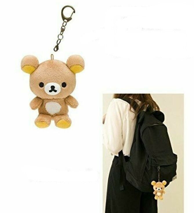 San-x Rilakkuma Always together Plushies Doll Keychains size image