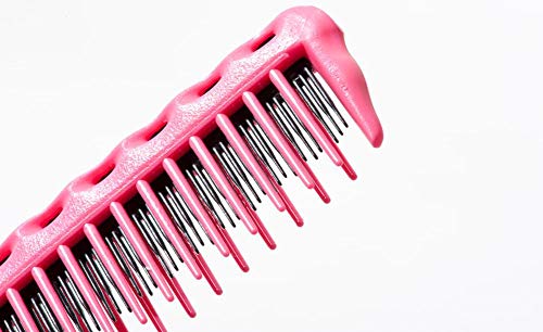 Y.S. Park YS-102 Teasing Tail Comb, Pink, 0.09 kg 300217