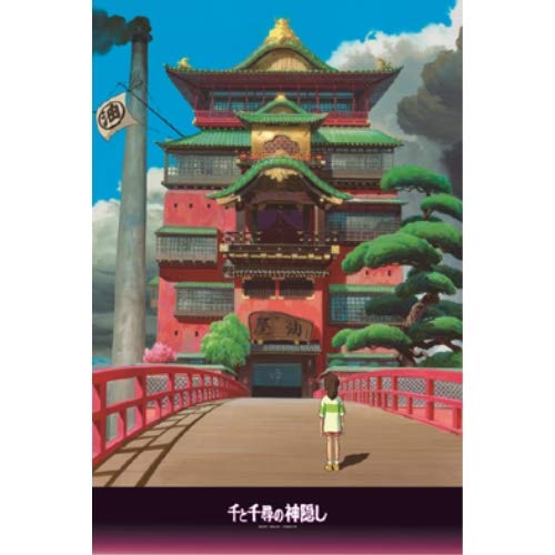 ensky Studio Ghibli Spirited Away Aburaya 1000 Pieces jigsaw puzzle completed picture