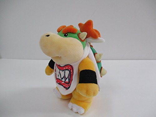 Sanei AC11 Super Mario All Star Collection 8" Bowser Jr. Plushies toy side