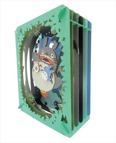 Studio Ghibli via Bluefin My Neighbor Totoro Moon Glowing Sky Paper Theater