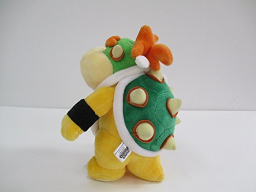 Sanei AC11 Super Mario All Star Collection 8" Bowser Jr. Plushies toy back side