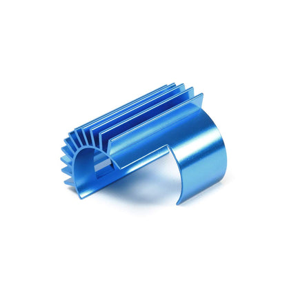 Tamiya 300054571 TT-02 Anodised Aluminium Motor Heatsink, Blue anodised