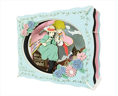 ensky Studio Ghibli Movie Howl's Moving Castle Paper Theater (walking in the sky) PT-103