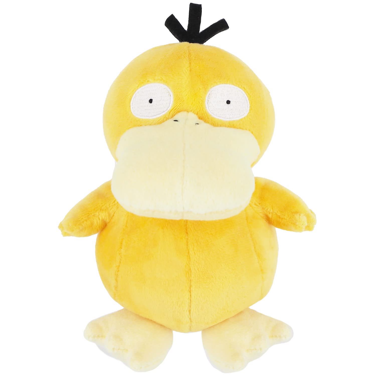 Sanei PP04 Pokemon Plushies toy, Psyduck Yellow, 7" front