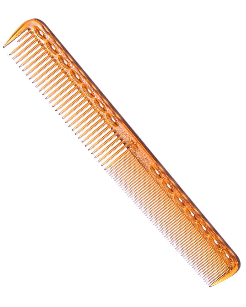 YS Park Comb 339 Professional Fine Cutting Hair Comb Camel Yellow by YS Park