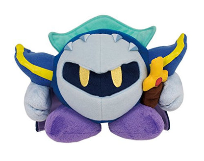 Sanei Kirby Adventure Series All Star Collection Meta Knight 5.5" Plush