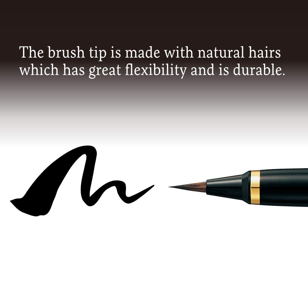 DV140-40 brush the hair skin tone black bamboo axis million years give me Kuretake (japan import)