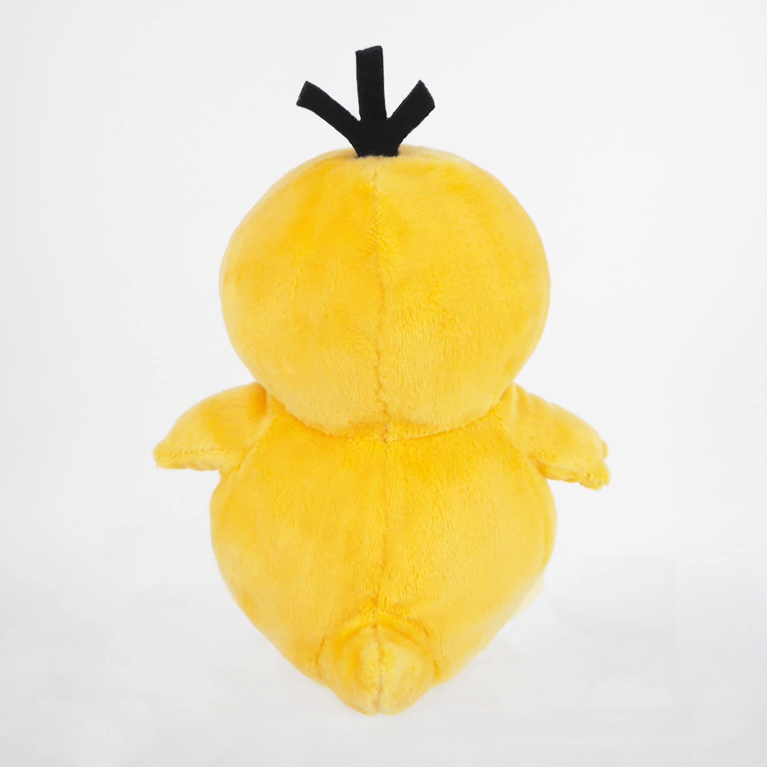 Sanei PP04 Pokemon Plushies toy, Psyduck Yellow, 7" back side