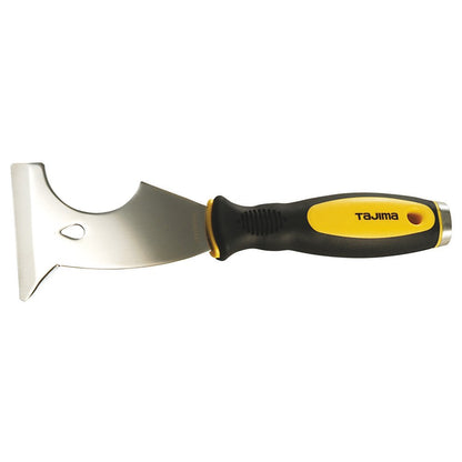 Tajima SCR-M75 Multi-Functional Scraper, Silver/Black/Yellow, 18 mm