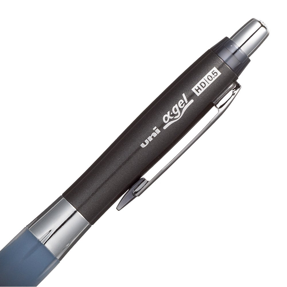 uni Mitsubishi Alpha-Gel Shaker Mechanical Pencil 0.5mm Hard Grip, Black (M5618GG1P.24)