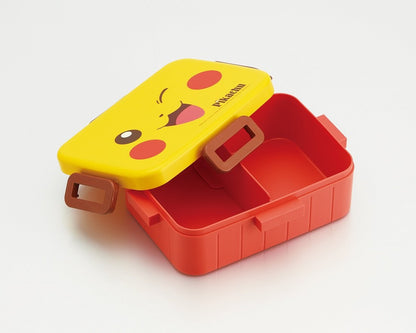 Skater Bento Japanese Lunch Box 650ml with 4 Locks YZFL7 from Japan Pokemon Pikachu Wink