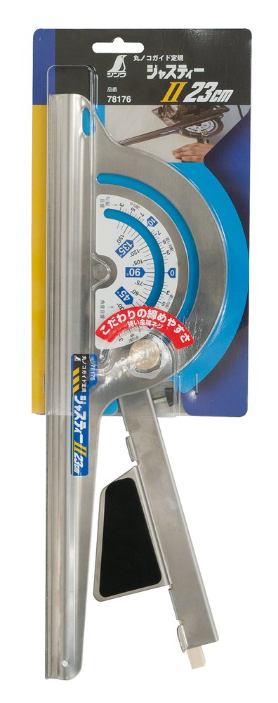 Shinwa Sokutei Circular Saw Guide Ruler [Justy 2] 23cm (78176) (Japan Import)