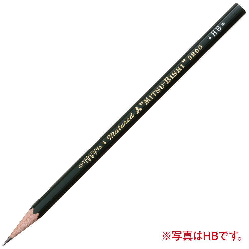 Mitsubishi Pencil Co, Ltd. 9800 pencil dozen (12 pieces) B K9800B (japan import)