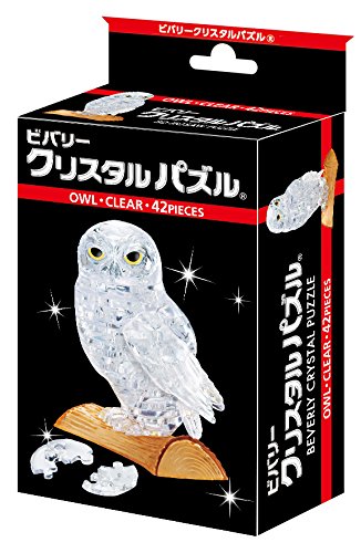 Beverly Crystal 3D Jigsaw Puzzle - Clear Owl (42 Piece)