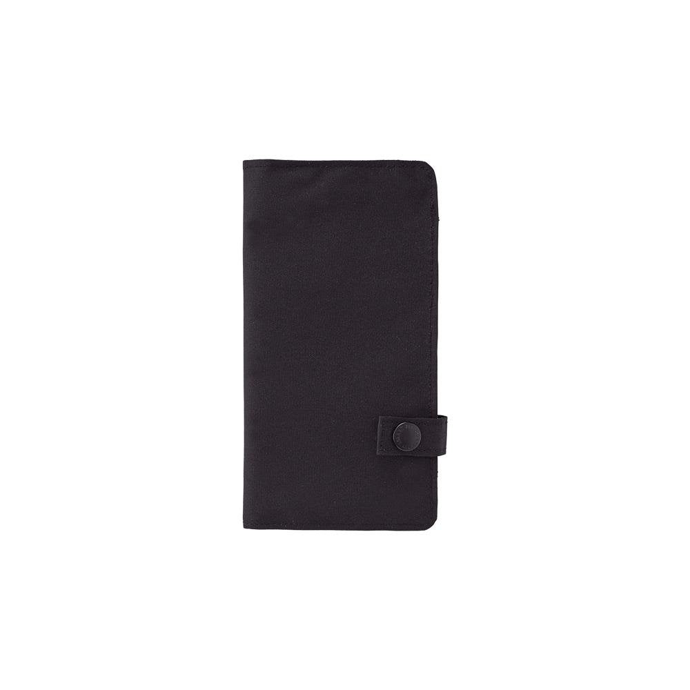 LIHITLAB Slim Pen Case, 7.5 x 4.3, Black (A7585-24) (A-7585-24)