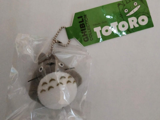 My Neighbour Totoro: Fuzzy Totoro Chain Charm (Grey)