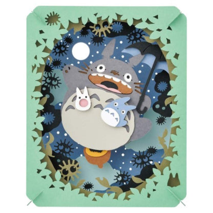 Studio Ghibli via Bluefin My Neighbor Totoro Moon Glowing Sky Paper Theater