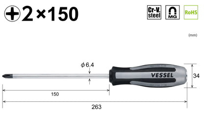 VESSEL MEGADORA IMPACTA (+2x150(6") J)