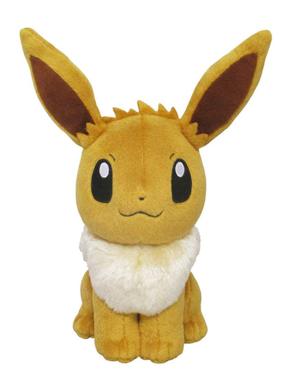 Sanei Pokemon Plushies toy Series - PP07 - Eevee front