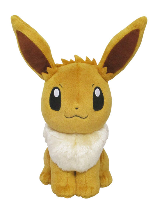 Sanei Pokemon Plushies toy Series - PP07 - Eevee front