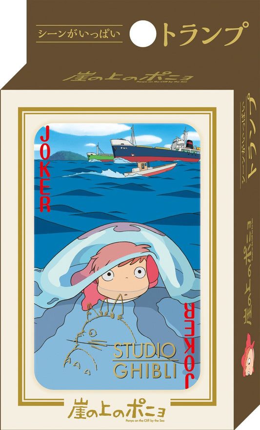 Studio Ghibli Playing Cards -Ponyo on the Cliff