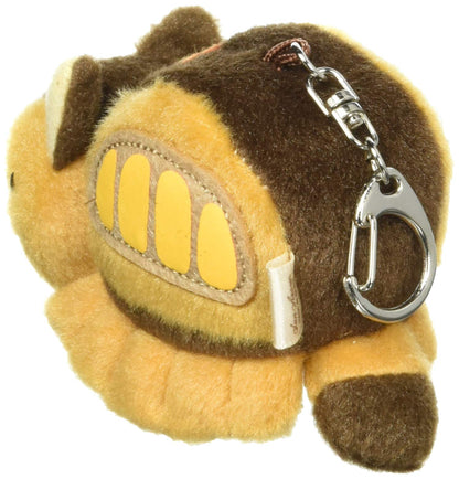 Ghibli My Neighbor Totoro fluffy Keychain Cat Bus New from Japan