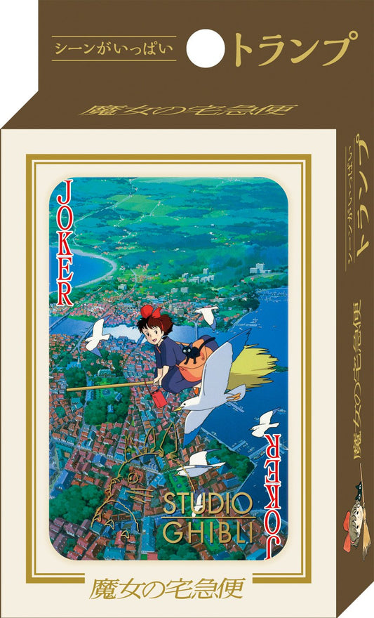 ensky STUDIO GHIBLI via Bluefin Playing Cards - Kiki's Delivery Service Part 2 (BLFENS18196)