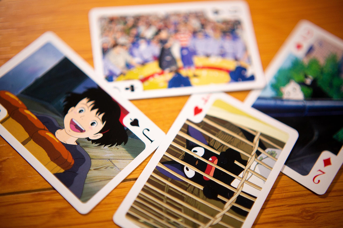 ensky STUDIO GHIBLI via Bluefin Playing Cards - Kiki's Delivery Service Part 2 (BLFENS18196)